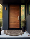 Patio Perimeter Collection Area Rug - Veranda (Brown) Hearth Brown  lifestyle 6