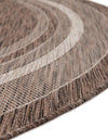 Patio Perimeter Collection Area Rug - Veranda (Brown) Hearth Brown  lifestyle 13