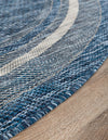 Terrace Fringe Collection Area Rug - Veranda (Blue) Hearth Blue  lifestyle 40