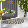 Patio Stripe Harmony Collection Area Rug - Cabana (Charcoal) Hearth Charcoal  lifestyle 18