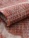 Garden Lattice Oasis Collection Area Rug - Arbor (Rust Red) Hearth Rust Red  lifestyle 13