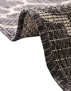 Garden Lattice Oasis Collection Area Rug - Arbor (Black) Hearth Black  lifestyle 16