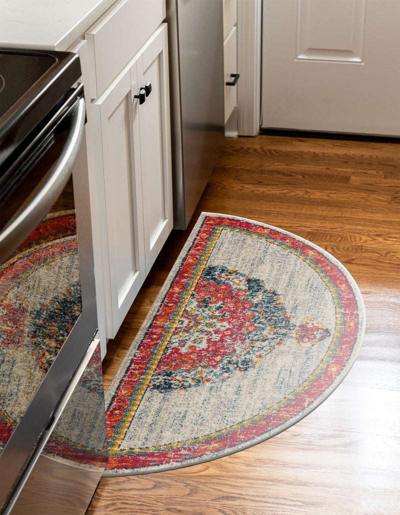 Brighton Terrace Collection Area Rug - Hove (Ivory) Hearth Ivory  lifestyle 26