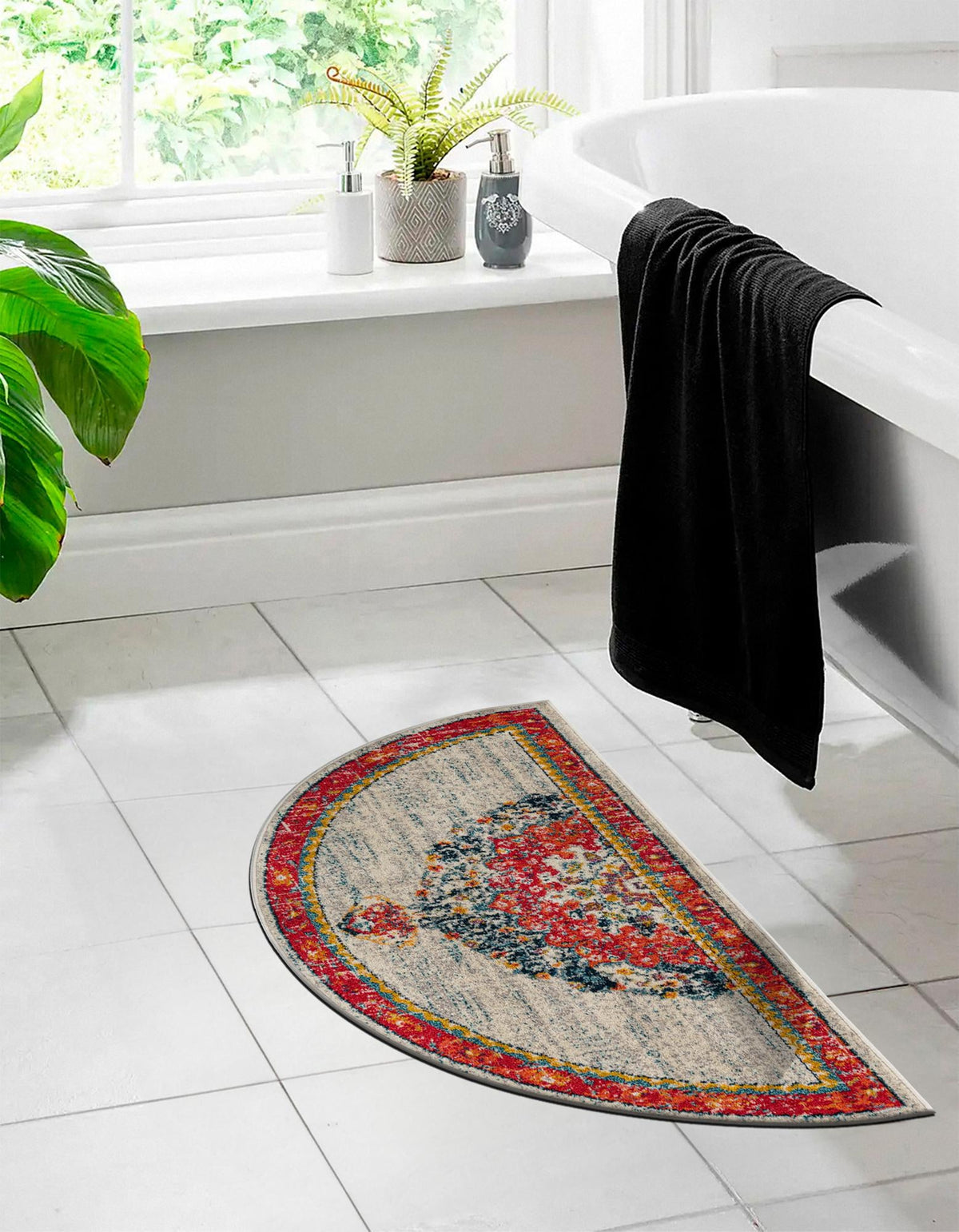 Brighton Terrace Collection Area Rug - Hove (Ivory) Hearth Ivory  lifestyle 36