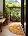 Brighton Terrace Collection Area Rug - Hove (Gold) Hearth Gold  lifestyle 32