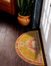 Brighton Terrace Collection Area Rug - Hove (Gold) Hearth Gold  lifestyle 44