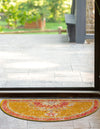 Brighton Terrace Collection Area Rug - Hove (Gold) Hearth Gold  lifestyle 53