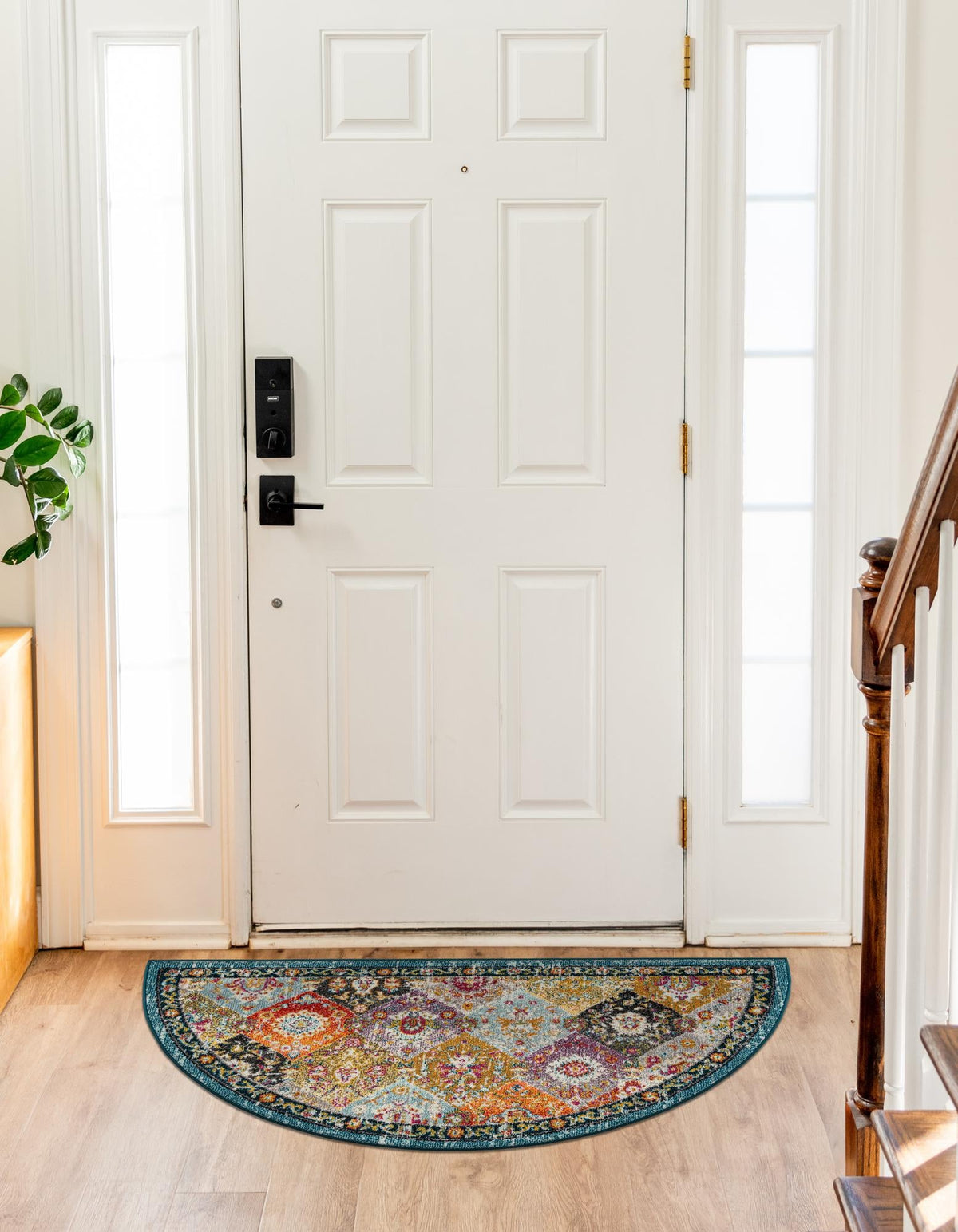 Brighton Terrace Collection Area Rug -  Rottingdean (Multi) Hearth Multi  lifestyle 53