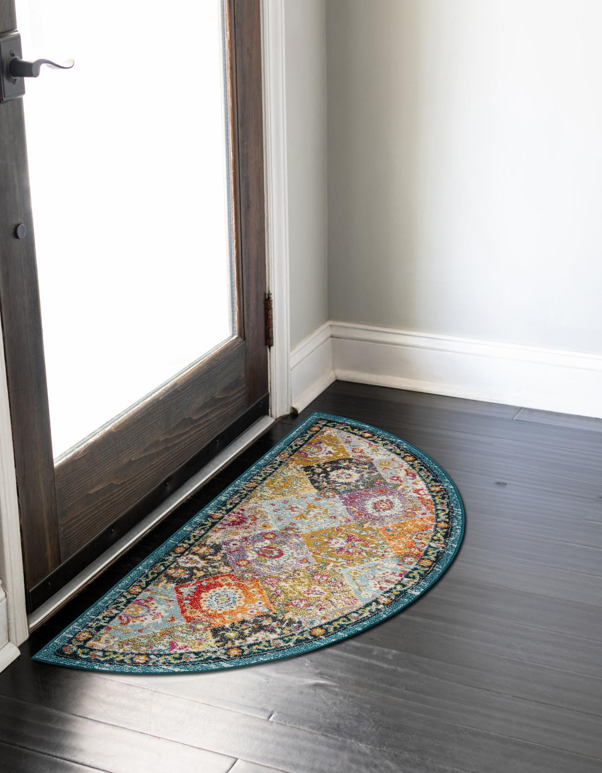 Brighton Terrace Collection Area Rug -  Rottingdean (Multi) Hearth Multi  lifestyle 83