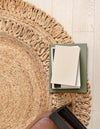 Woven Seaside Jute Collection Area Rug - Varadero Round Natural  lifestyle 22