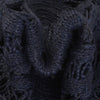Woven Seaside Jute Collection Area Rug - Coastalhaven (Navy Blue) Round Navy Blue  lifestyle 19