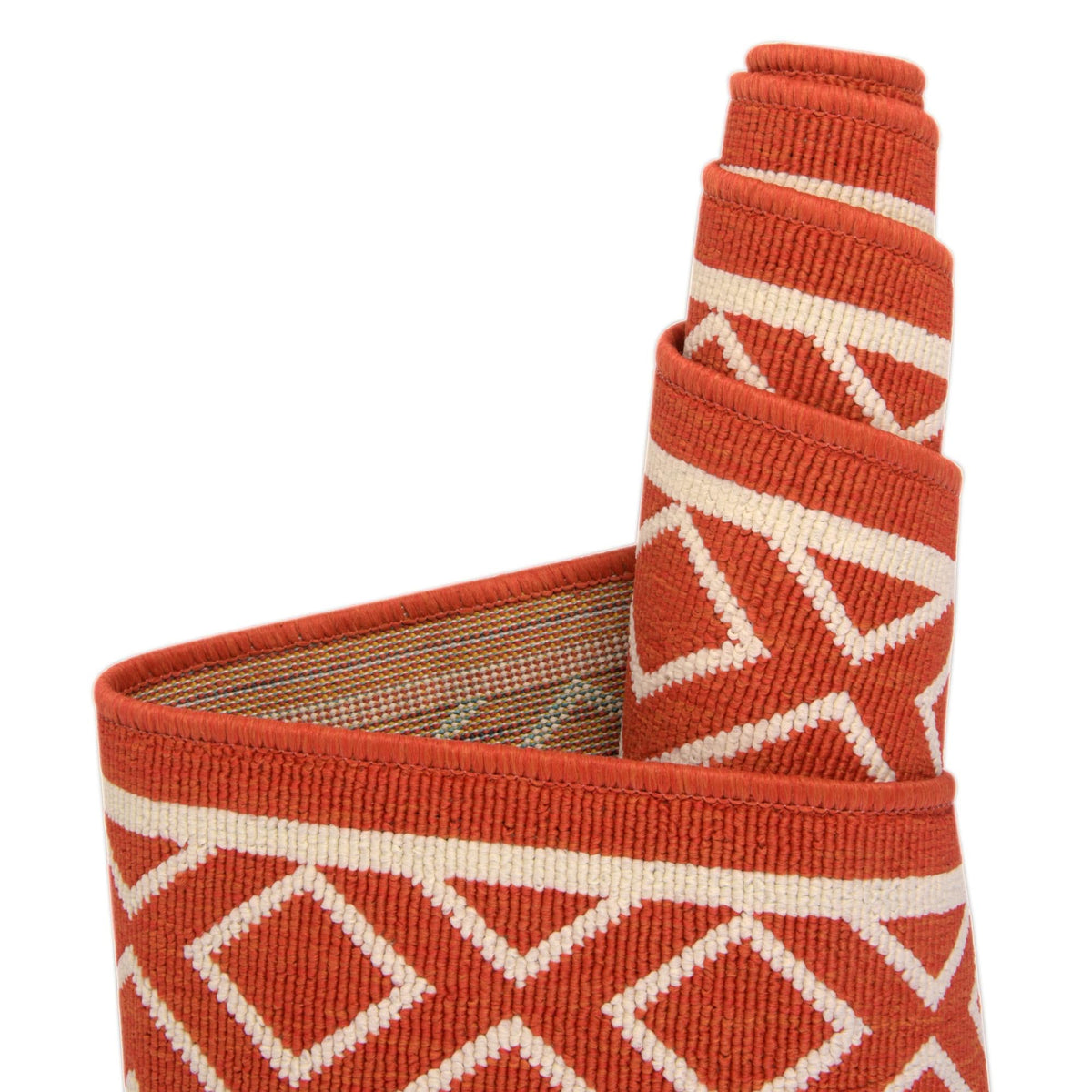 Savannah Pergola Collection Area Rug - Grove Oval Rust Red  lifestyle 230