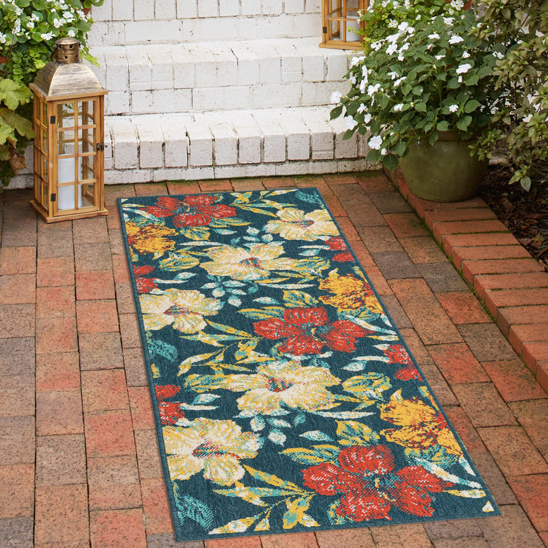Seaside Haven Rugs Collection Area Rug -  Nautical Runner Multi  lifestyle 101