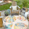Seaside Haven Rugs Collection Area Rug -  Saltwater Round Multi  lifestyle 165