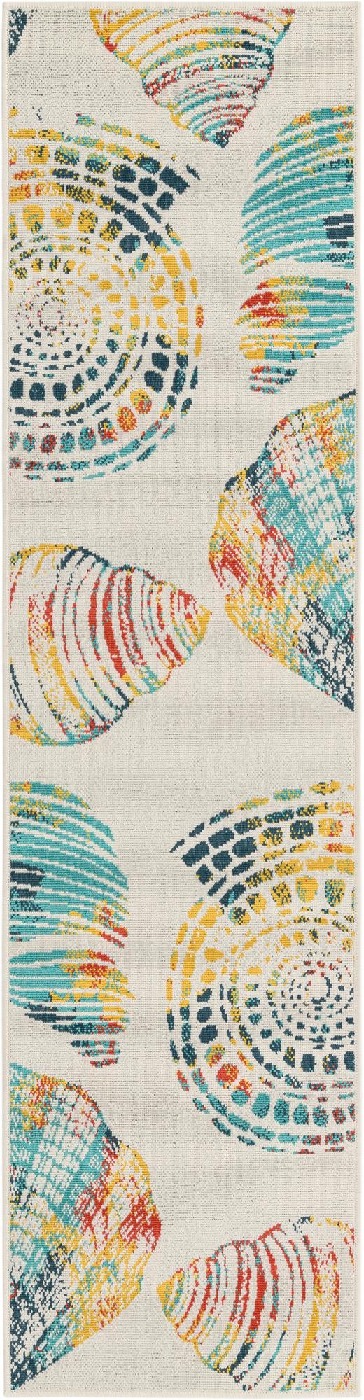Seaside Haven Rugs Collection Area Rug -  Saltwater Runner Multi  lifestyle 62