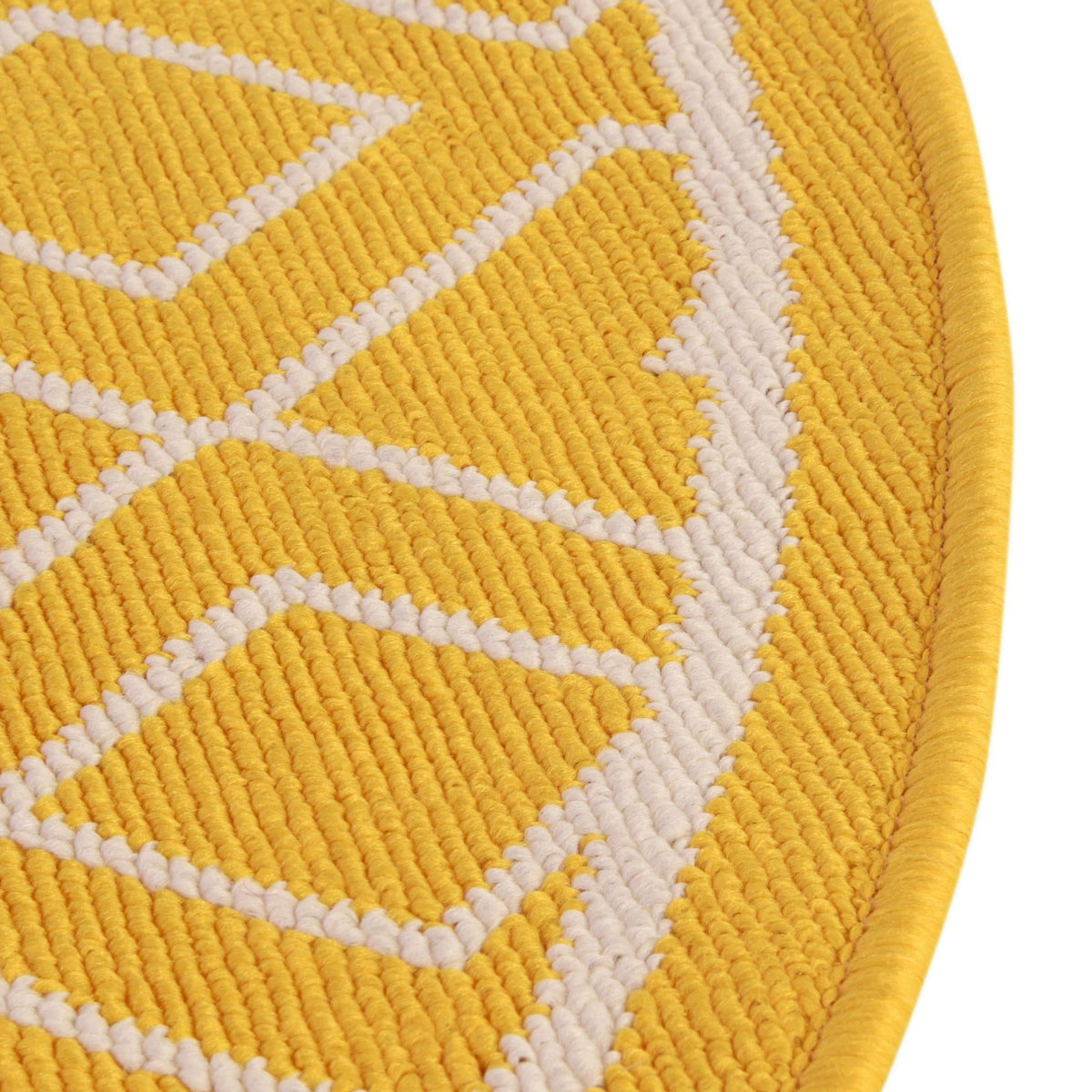 Savannah Pergola Collection Area Rug - Grove Oval Yellow  lifestyle 224