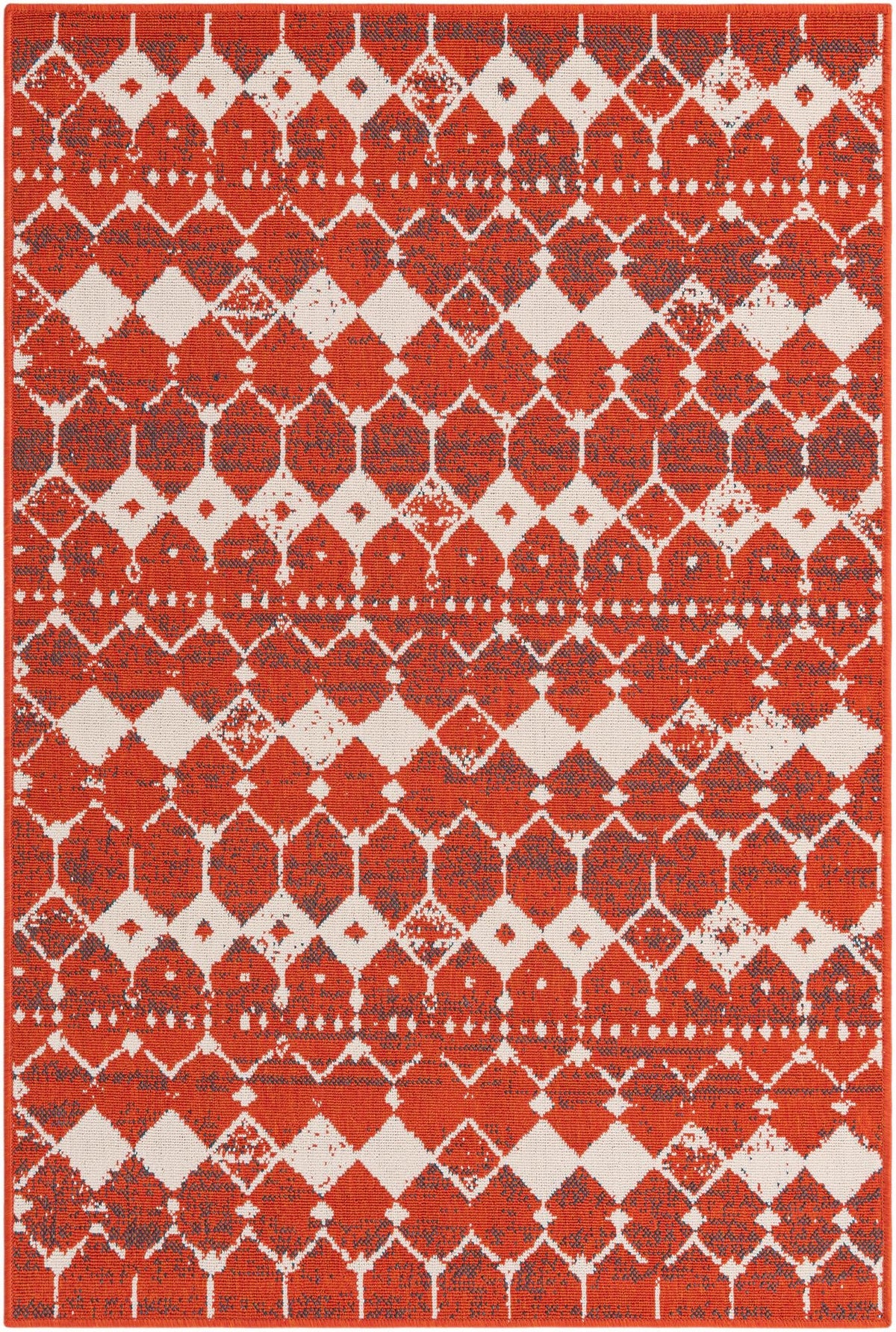 Savannah Pergola Collection Area Rug -  Dune Rectangle Rust Red  lifestyle 5