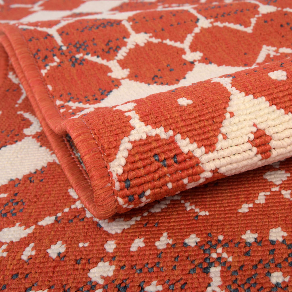 Savannah Pergola Collection Area Rug -  Dune Oval Rust Red  lifestyle 218