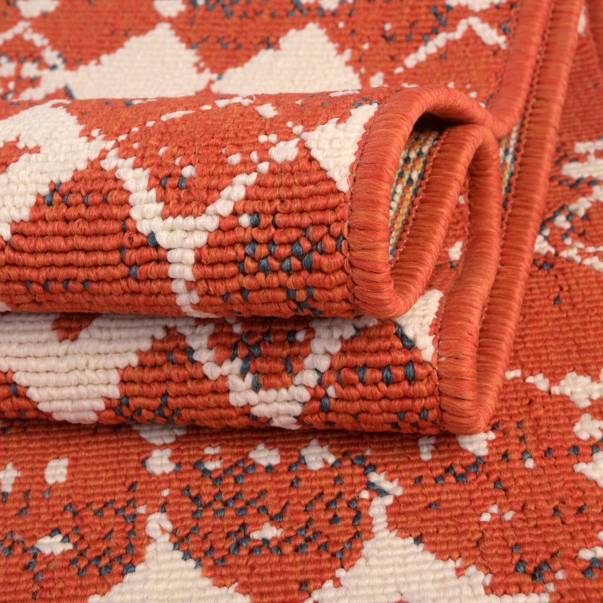 Savannah Pergola Collection Area Rug -  Dune Oval Rust Red  lifestyle 223
