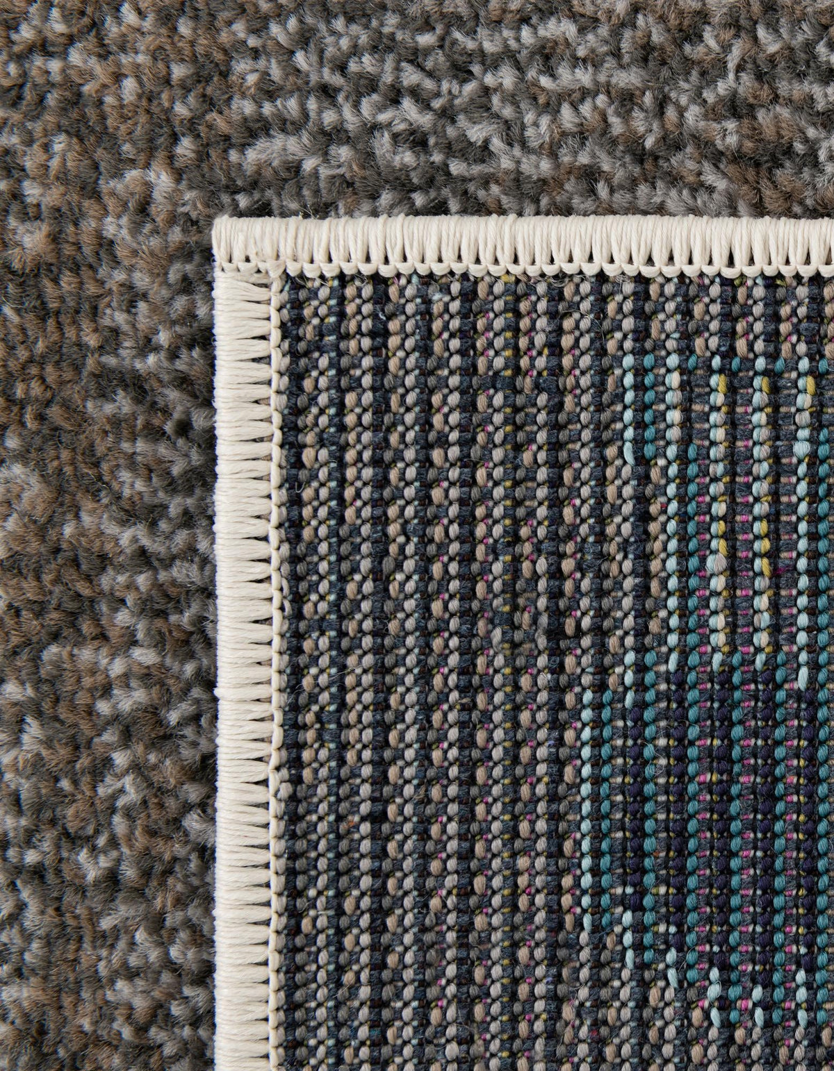 Colorburst Oasis Collection Area Rug -  Mosaic Rectangle Ivory Gray Blue  lifestyle 8