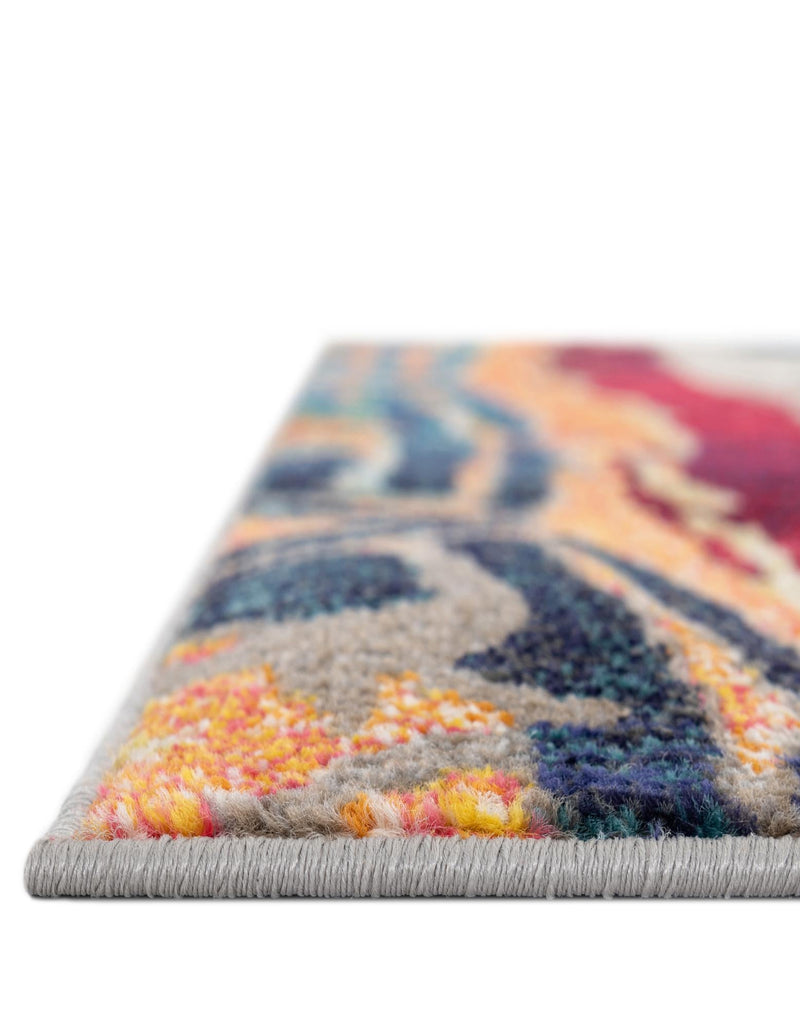 Colorburst Oasis Collection Area Rug -  Lagoon Rectangle Multi  lifestyle 6