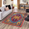 Caribbean Cove Collection Area Rug -  Canouan Rectangle Pink Blue  lifestyle 14