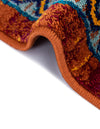 Caribbean Cove Collection Area Rug -  Barbados Rectangle Rust Red Blue  lifestyle 10