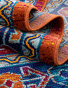 Caribbean Cove Collection Area Rug -  Barbados Rectangle Rust Red Blue  lifestyle 13