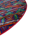 Caribbean Cove Collection Area Rug -  Trinidad Round Multi  lifestyle 27