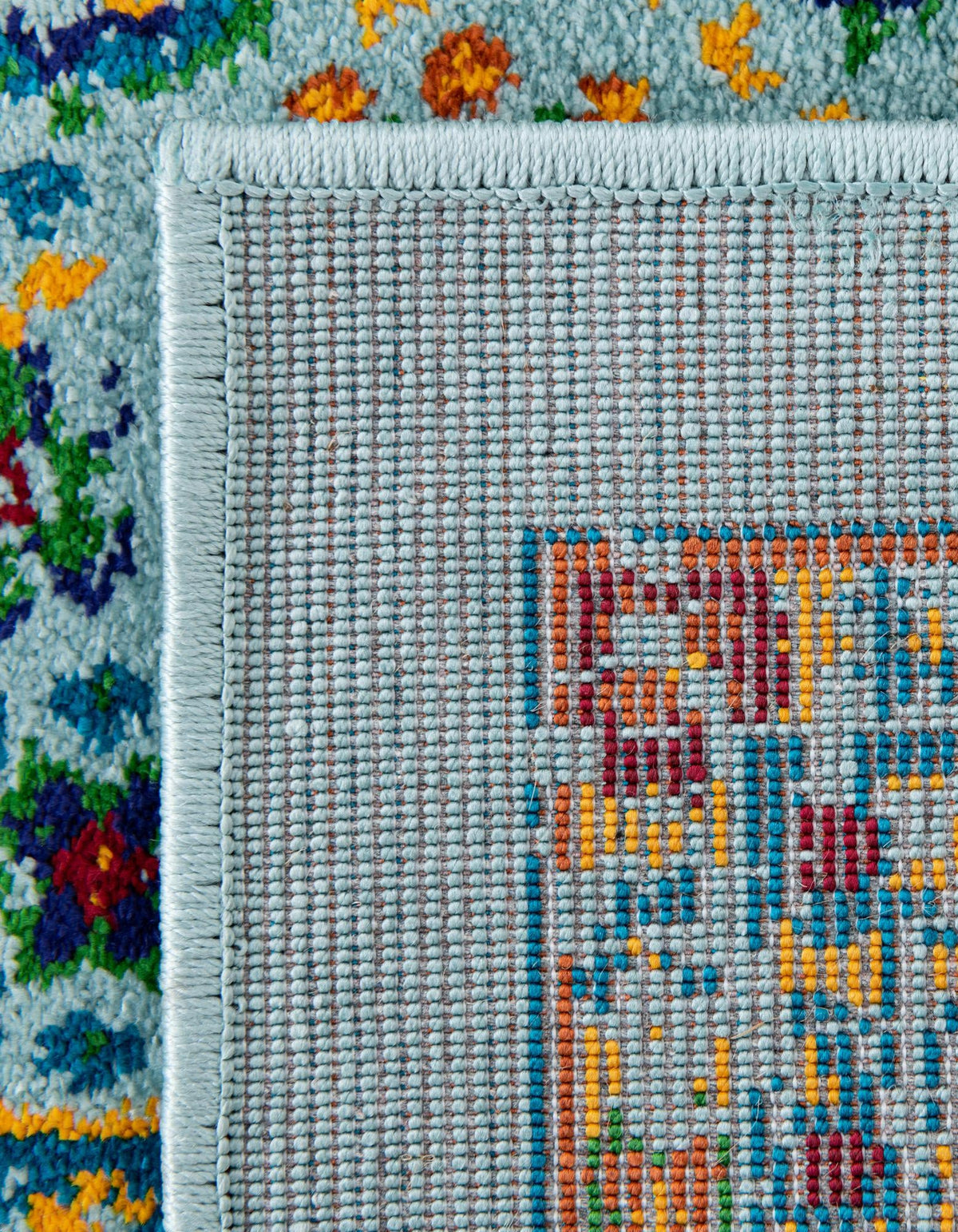Caribbean Cove Collection Area Rug -  Grenada Rectangle Aqua  lifestyle 15