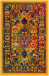 Caribbean Cove Collection Area Rug -  Mustique Rectangle Multi  lifestyle 4