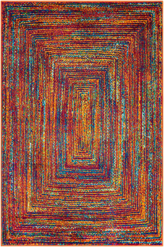 Caribbean Cove Collection Area Rug -  Martinique Rectangle Multi Main