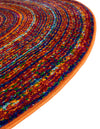 Caribbean Cove Collection Area Rug -  Martinique Round Multi  lifestyle 27