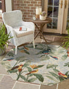 Garden Terrace Escape Collection Area Rug -  Tropic Octagon Multi  lifestyle 20
