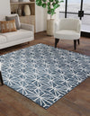 Metro Heights Collection Area Rug -  Hudson Square Navy Blue  lifestyle 68