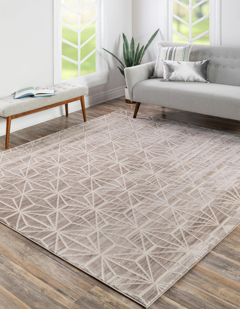 Metro Heights Collection Area Rug -  Hudson Square Brown  lifestyle 94