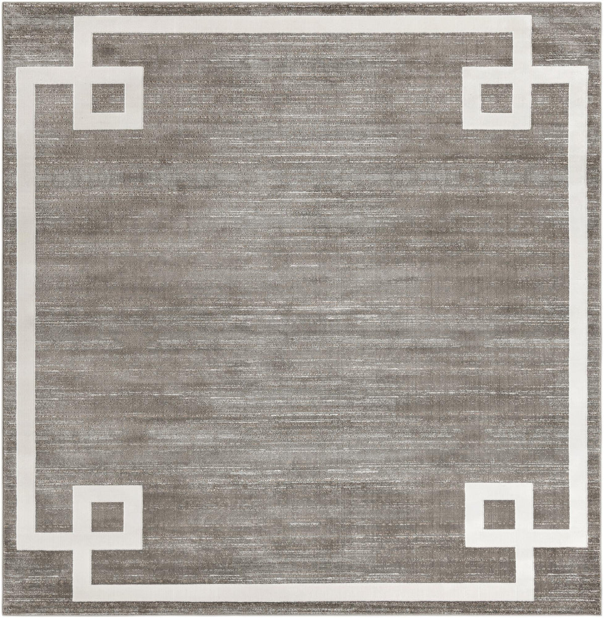 Metro Heights Collection Area Rug -  Bronx Square Gray  lifestyle 96
