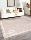 Metro Heights Collection Area Rug -  Bronx Square Beige  lifestyle 66