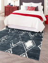 Metro Heights Collection Area Rug -  Madison Square Navy Blue  lifestyle 49