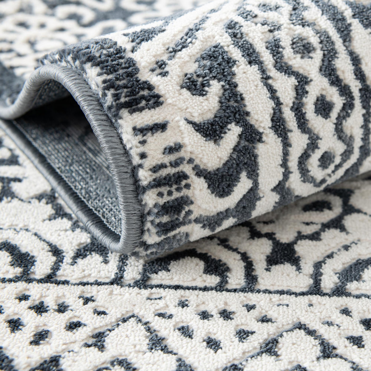 Metro Heights Collection Area Rug -  Chelsea Rectangle Blue  lifestyle 16