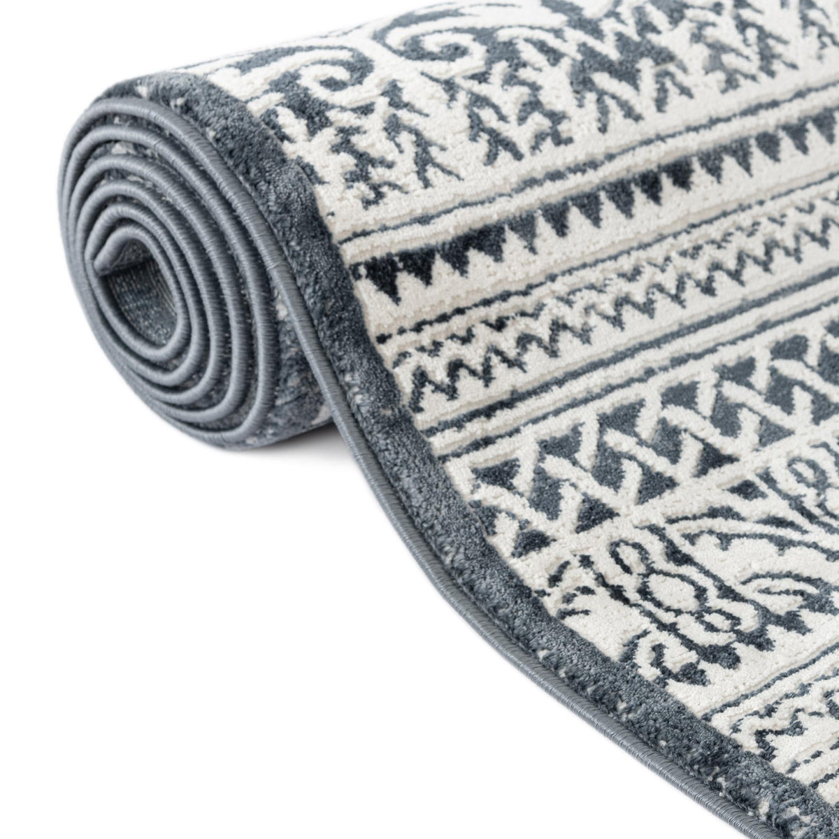 Metro Heights Collection Area Rug -  Chelsea Rectangle Blue  lifestyle 34