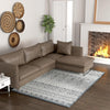 Metro Heights Collection Area Rug -  Chelsea Rectangle Blue  lifestyle 46