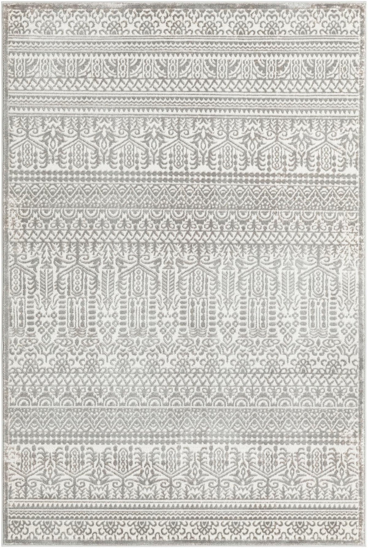 Metro Heights Collection Area Rug -  Chelsea Rectangle Gray Main