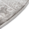 Metro Heights Collection Area Rug -  Chelsea Round Gray  lifestyle 82