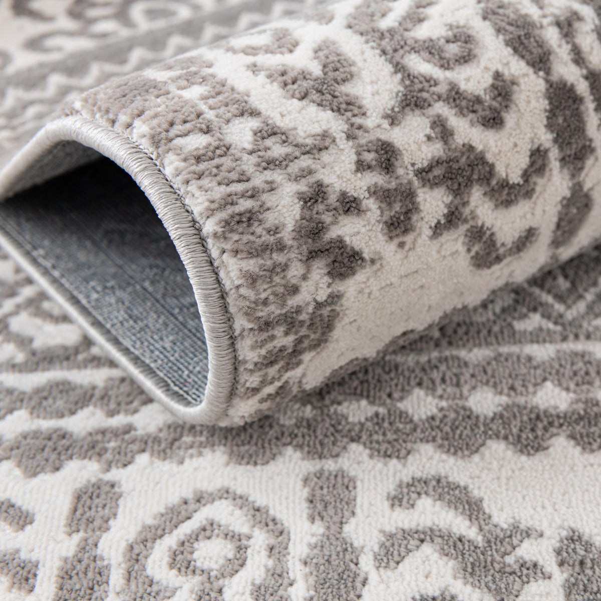 Metro Heights Collection Area Rug -  Chelsea Rectangle Gray  lifestyle 15