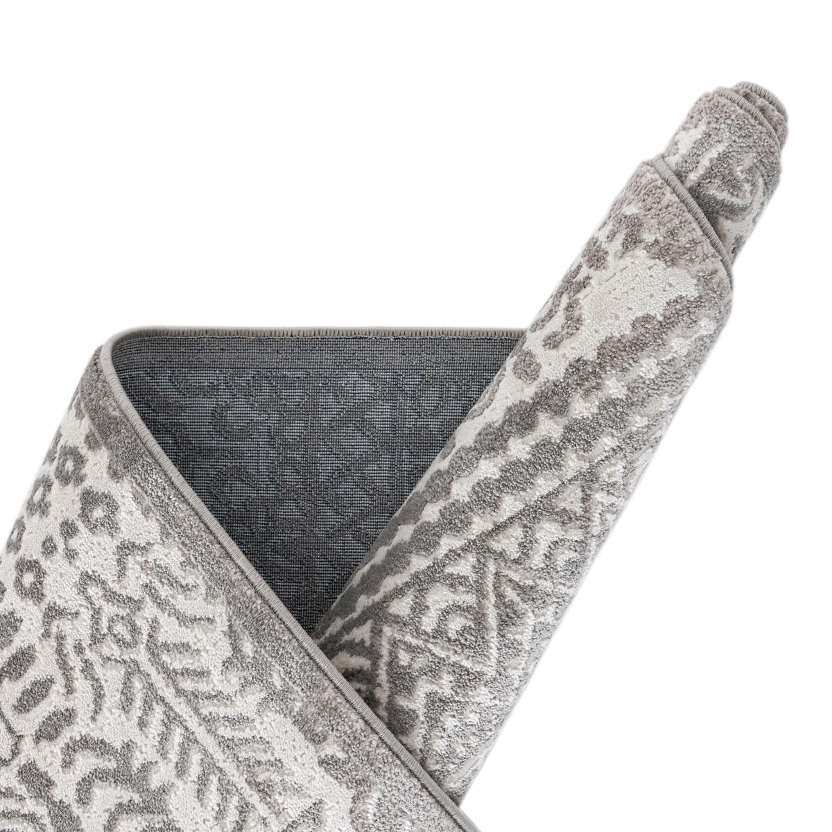 Metro Heights Collection Area Rug -  Chelsea Rectangle Gray  lifestyle 30