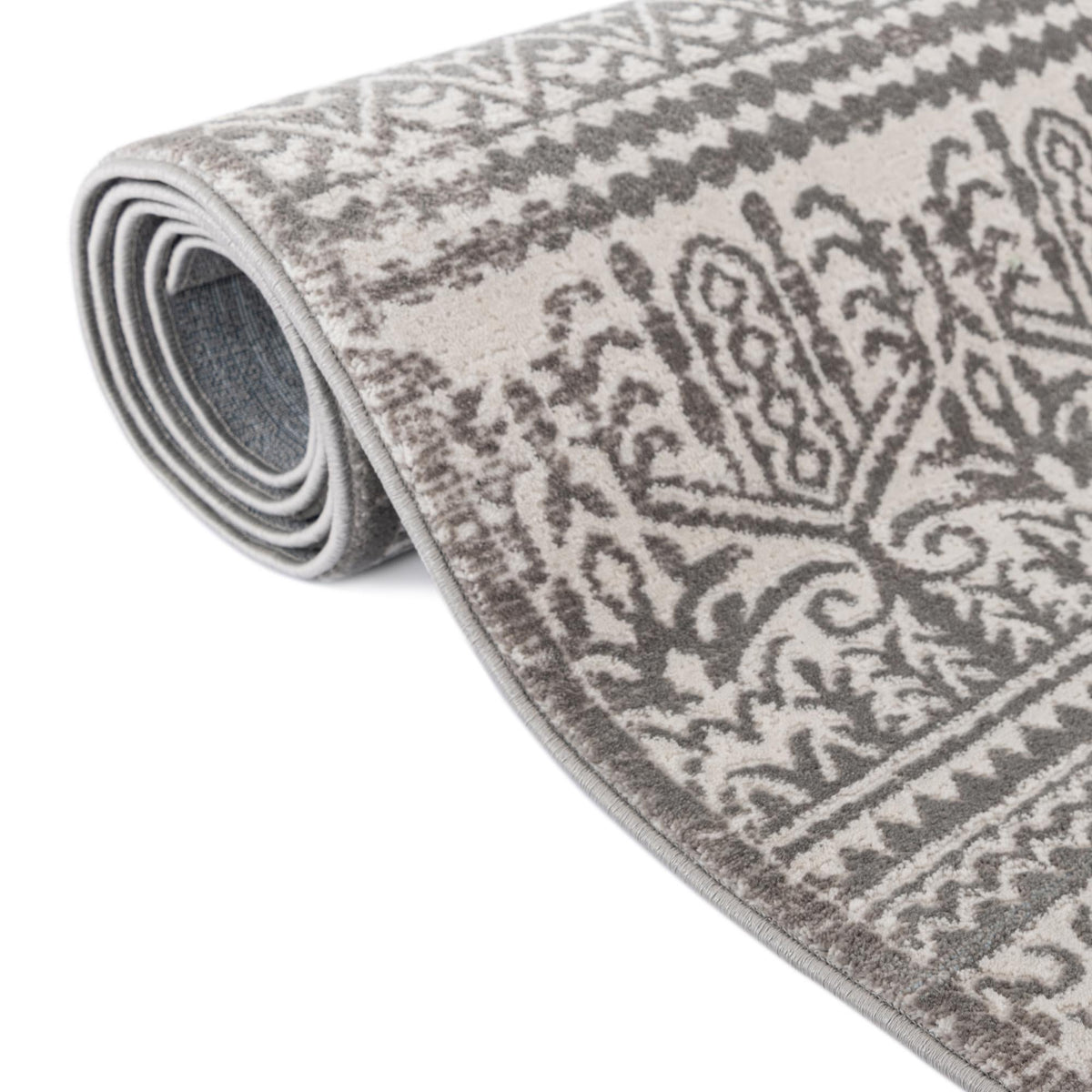 Metro Heights Collection Area Rug -  Chelsea Rectangle Gray  lifestyle 33