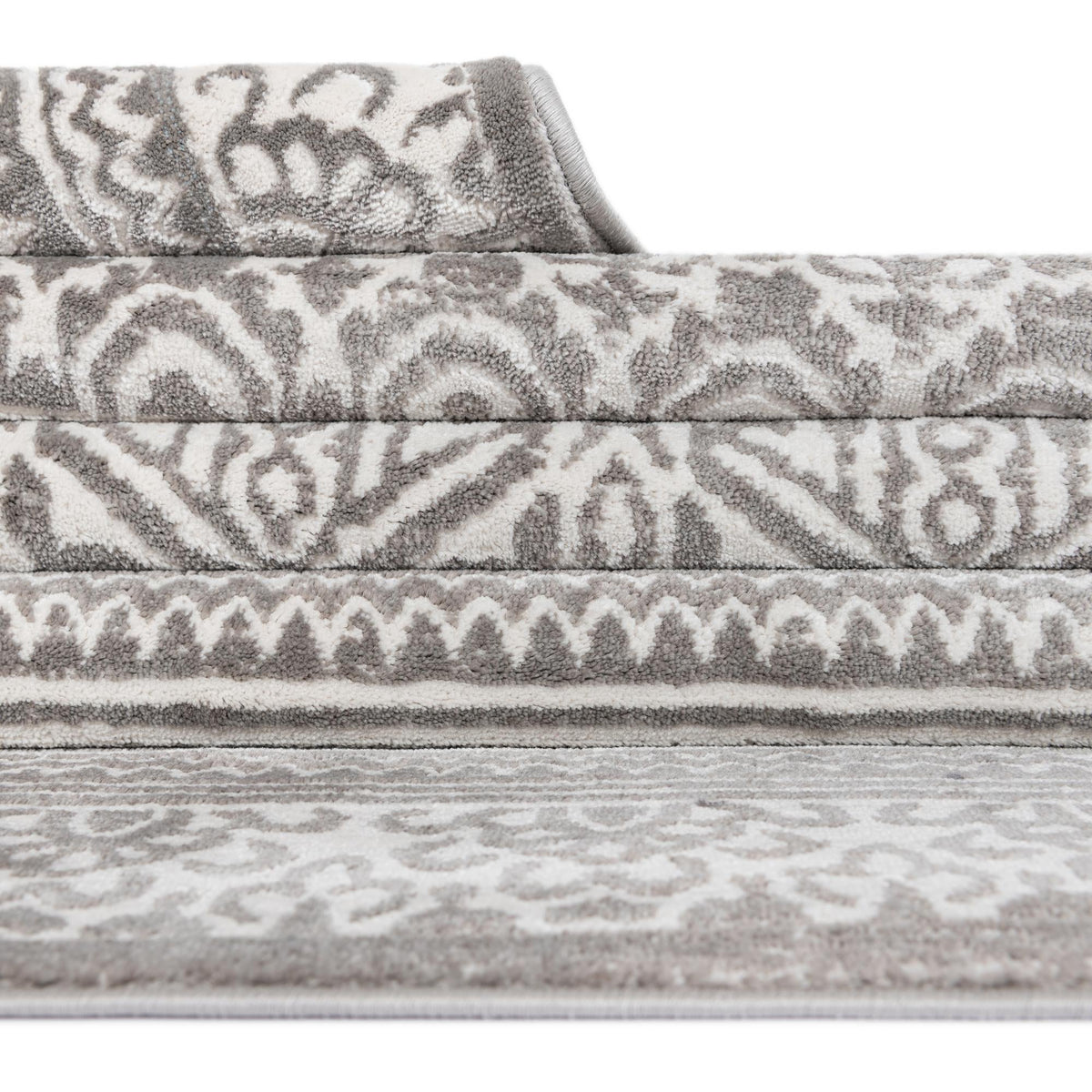 Metro Heights Collection Area Rug -  Chelsea Rectangle Gray  lifestyle 39