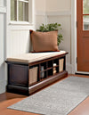 Metro Heights Collection Area Rug -  Chelsea Runner Gray  lifestyle 64