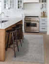 Metro Heights Collection Area Rug -  Chelsea Runner Gray  lifestyle 66